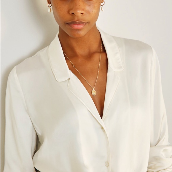 Wilfred Tie Front Top - Picture 3 of 5